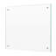 Pre-Drilled Tempered Glass Splashback for Cookers