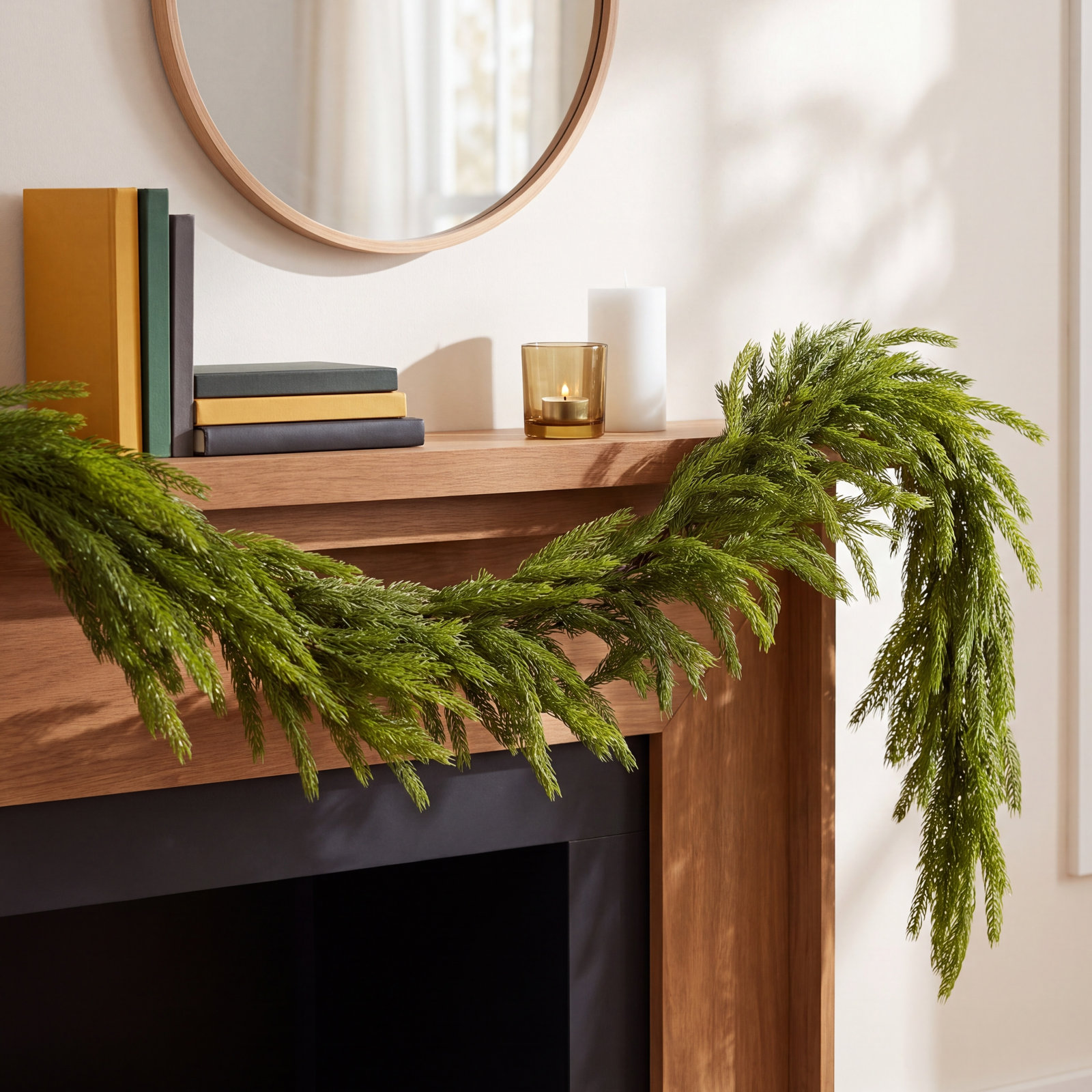 Faux Mixed Assortment Garland, 6'