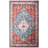 Sonia Oriental Beige/Blue Area Rug-1525183235