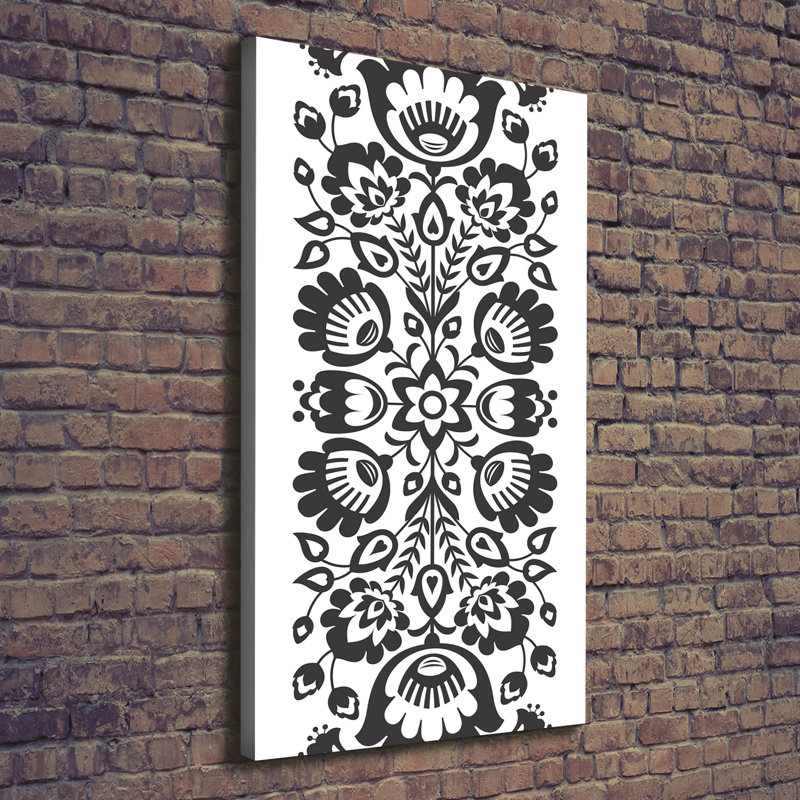 Folk - Wrapped Canvas Print