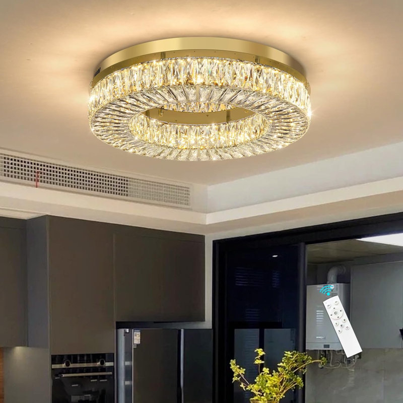Luminaire d'intérieur à DEL, Doré