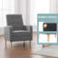 Oka Upholstered Linen Armchair-1930285142