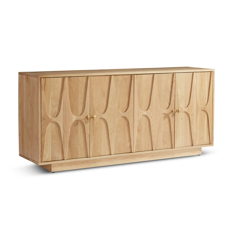Buffet de 72 po de largeur Myers, Naturel