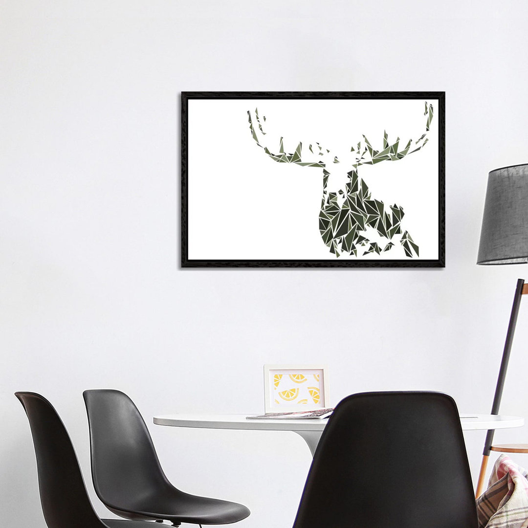 Moose by Cristian Mielu - Gallery-Wrapped Canvas Giclée on Canvas
