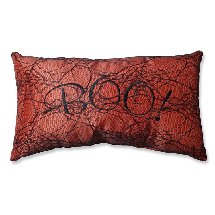 Anette Embroidered Polyester Throw Pillow