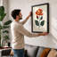 Red Blossom Study Botanical - Print-2123752531-2123752534