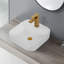 Lavabo carré en céramique