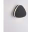 Black Integrated LED Outdoor Armed Sconce