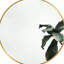 Miroir rond de 16 po en métal doré - Style moderne avec charme classique rouille et qualité-206005691