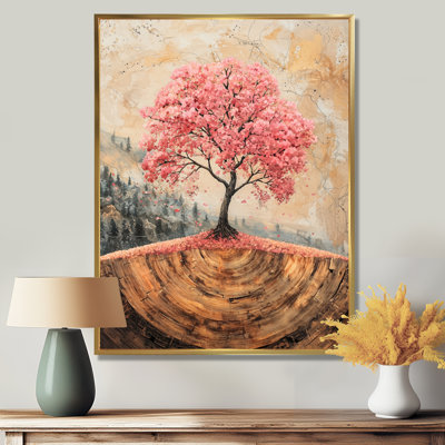 «Heisler Cherry Blossom Tree Dreams Of Hanami IV», art mural cerisier en fleurs