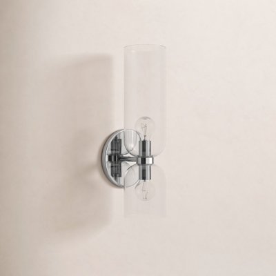 Sahriyah 2 Light Dimmable Armed Sconce
