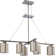 6 - Light Dimmable Geometric Chandelier