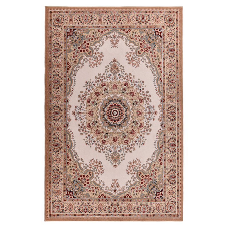 Oriental Area Rug, Round 133cm