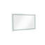 Miroir de salle de bain 60 po x 36 po à DEL avec façade et rétroéclairage, miroir de meuble-lavabo mural, antibuée, mémoire, 3 couleurs, réglable en continu-1485288290