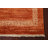 Orange Gabbeh  Wool Runner Rug 2x9