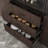 Carlos Modern Aluminum Frame Bookcase Set With Tempered Glass Doors, 3-Color LED Lighting, And Storage Drawers