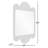 Scalloped Lacquered Mirror-1096032821