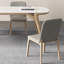 Petit ensemble de table de salle à manger rectangulaire en bois de frêne plat-110486507