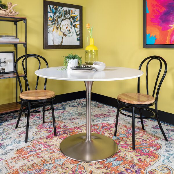 Orren Ellis Miele Round Dining Table & Reviews | Wayfair