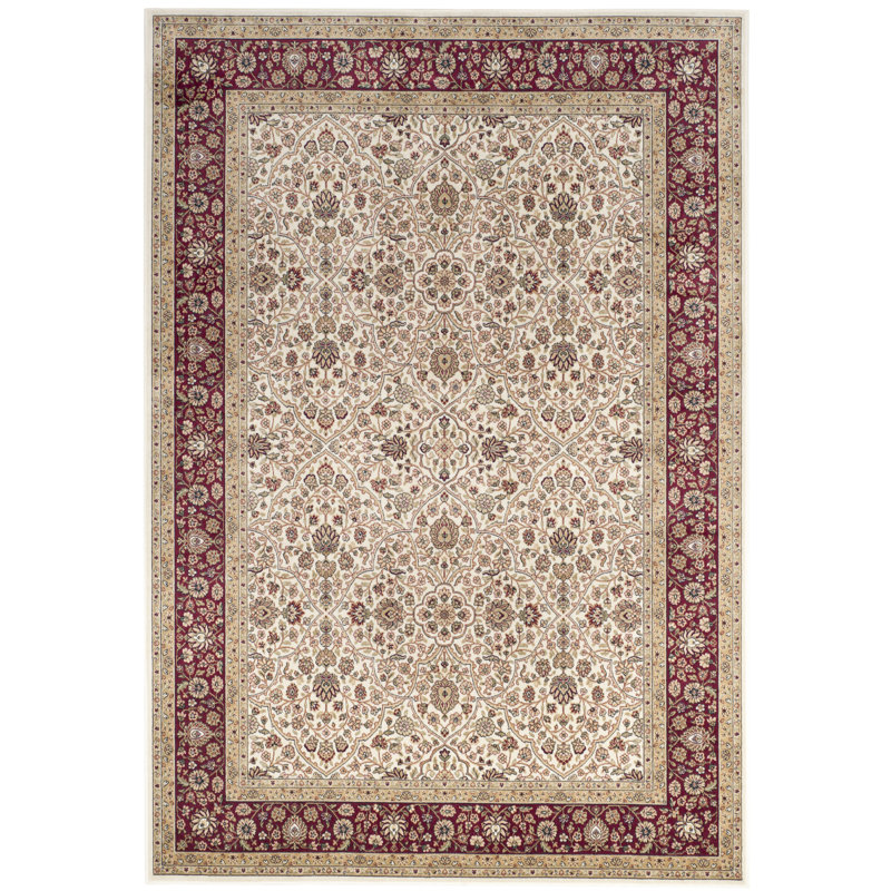 Carolus Viscose Pile Oriental Rug, Rectangle 2'2" x 3'7"