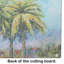 Planche à découper en verre Summer Breezes Palm Tree