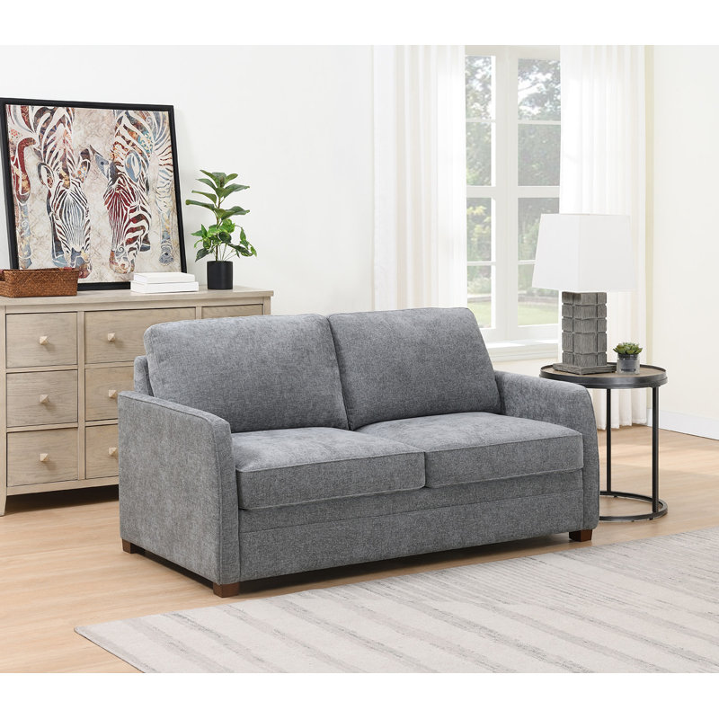 Emma Compact 2 Seater Sofa Bed, Grey