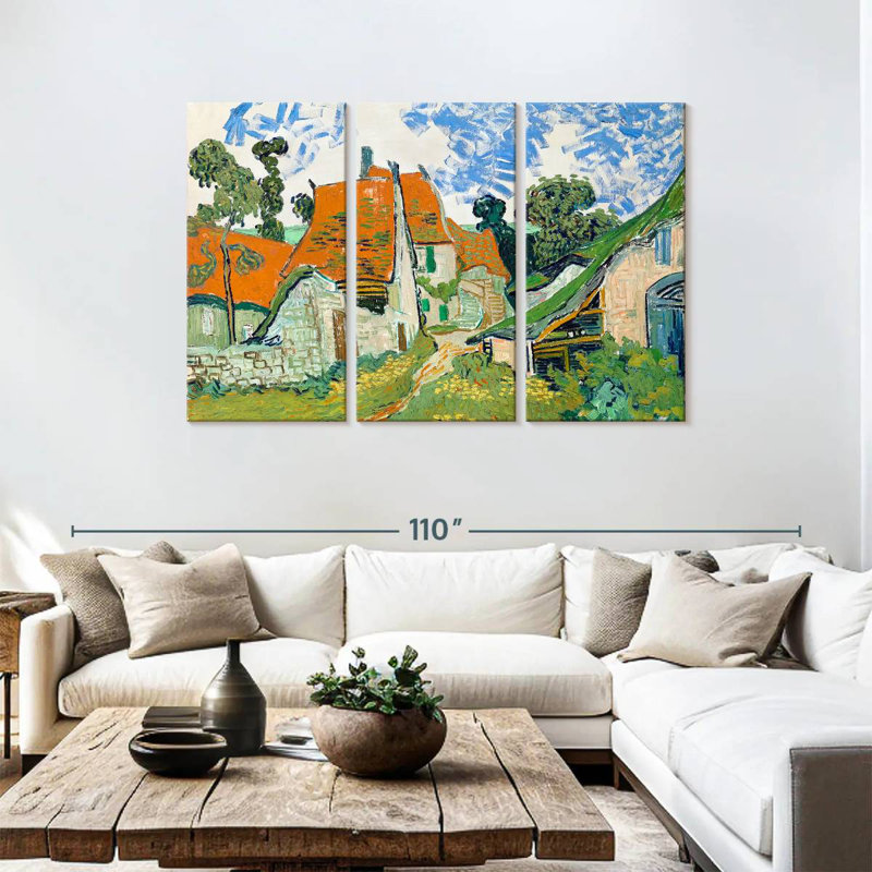 Alvord Street à Auvers-Sur-Oise, H 48 po x l 74 po