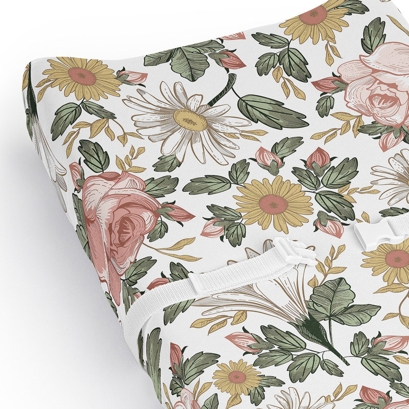 Housse de matelas à langer en microfibre brossée