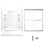 60" W x 74.75" H Frameless Rectangle Sliding Shower Kit with Towel Bar and Base Included
