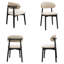 Ensemble de 4 chaises sans accoudoirs-366217830-366217826-366217853