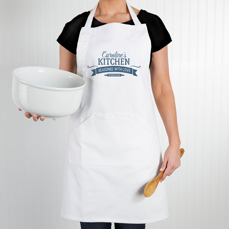 Solid Colour Linen Bib Apron, Yes