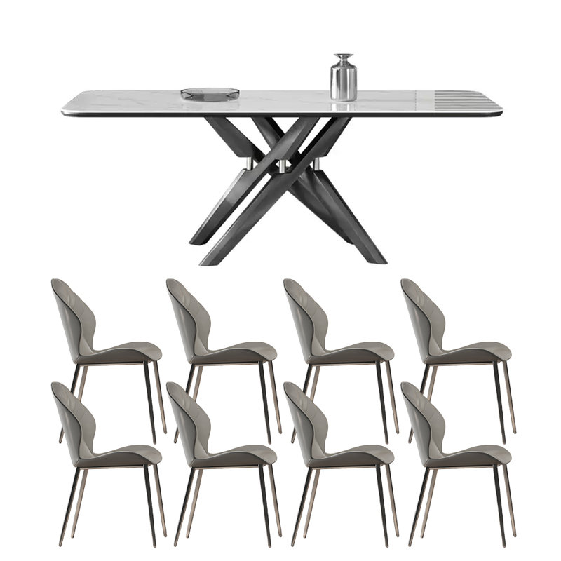 Ensembles de table de salle à manger haut de gamme de style moderne