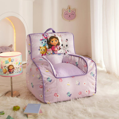 Gabby's Dollhouse Square Bean Bag Chair