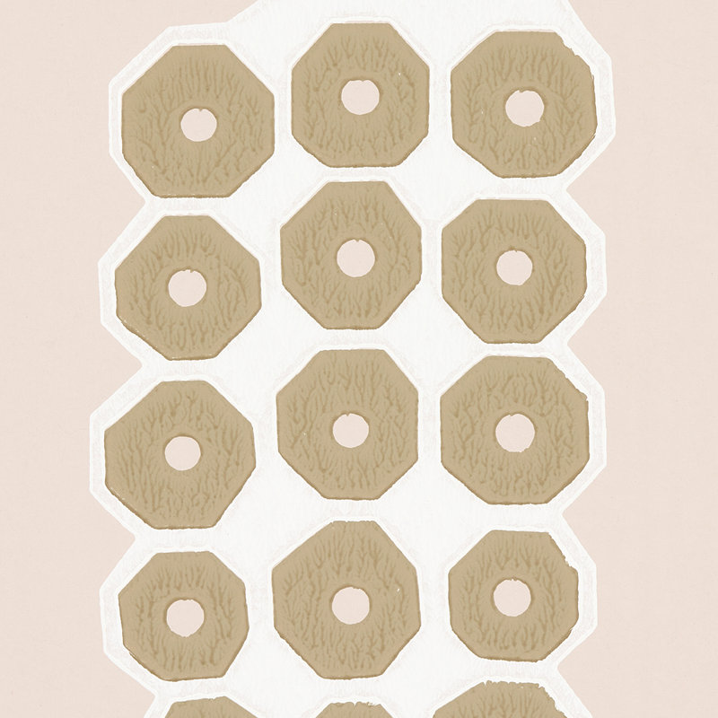 Schumacher x Neisha Crosland Hollywood Grape Wallpaper, Plaster