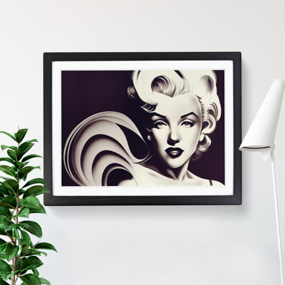 Bombshell Woman - Single Picture Frame Print