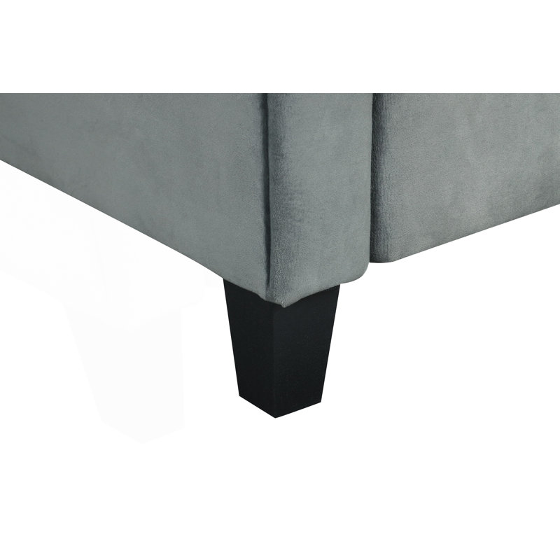 Canapé confortable, canapé modulaire, canapé moderne, H 34,44 po x l 76,73 po x P 29,17 po , Gris