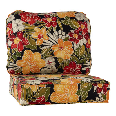 Outdoor 2-Piece Deep Seat Cushion Set