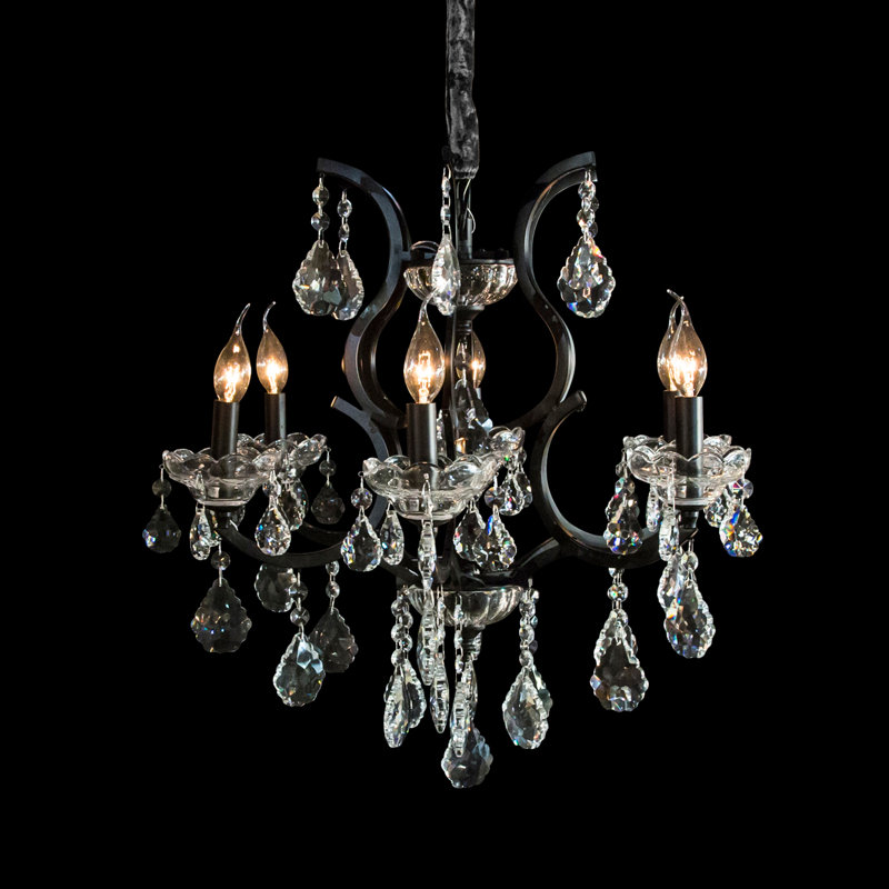 "Lustre à 6 lumières" Beauport