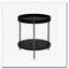 Ensemble de tables basses rondes 2 pièces 2 pièces pour salon
