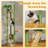 90.5''~100.4'' Height Floor to Ceiling Cactus Cat Tree