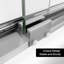 Porte de baignoire coulissante double semi-cadre l 59 po x H 56 po-87058397-114466679