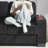 84.25"W 3-Seat Sofa with Cupholder-1746574959