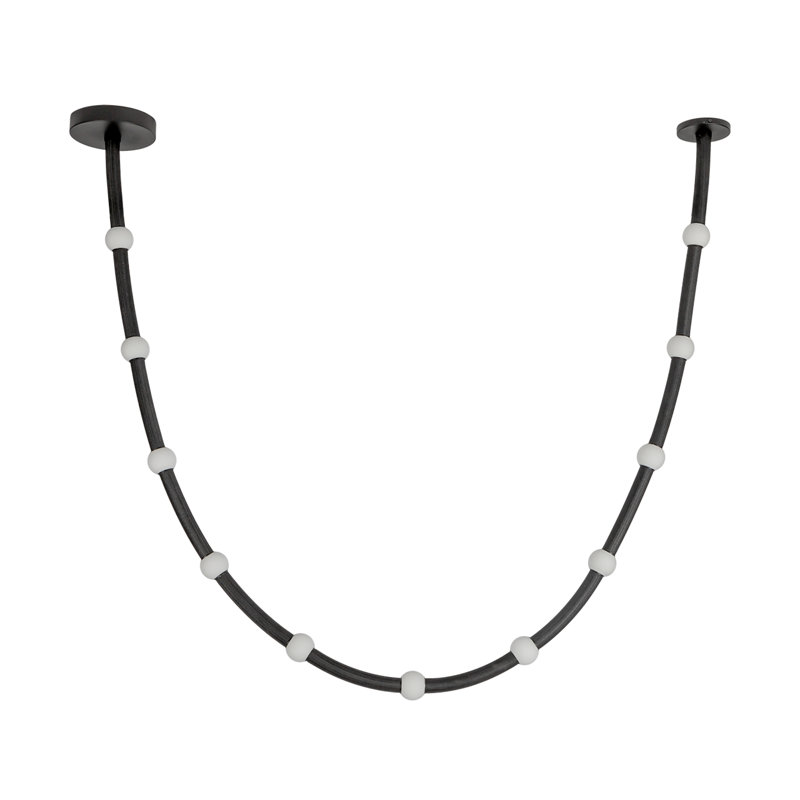 Corda 10-Ft Pendant, 48 W, 10 Lights, 118.13" Wide