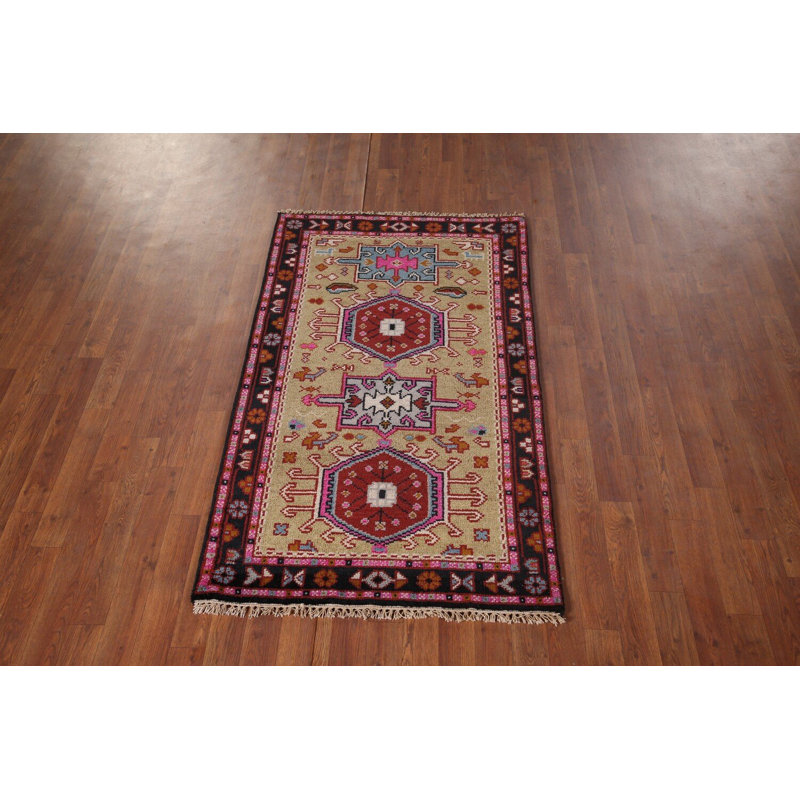 Handmade Wool Khotan Oriental Rug 3x5
