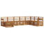 306cm Wide Patio Sectional Set