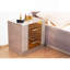 Ensemble de chambre à coucher avec tissu d'ameublement capitonné Lorenzo