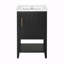 Meuble-lavabo simple avec comptoir Wilcoxen-579845040