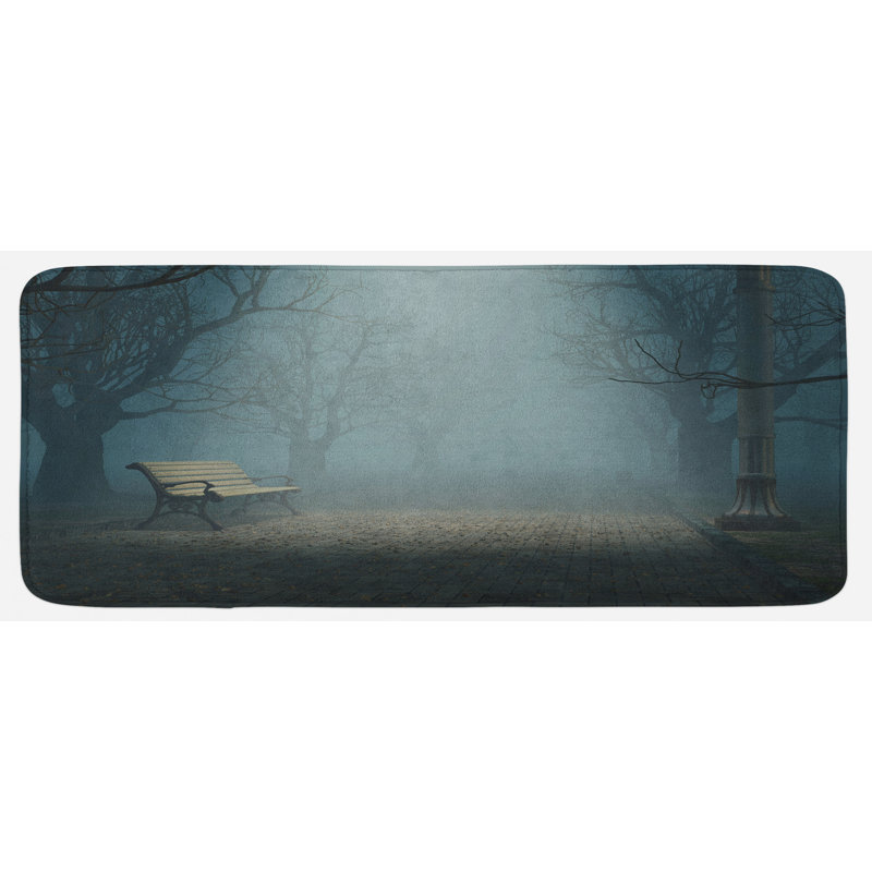 Tapis de cuisine forest