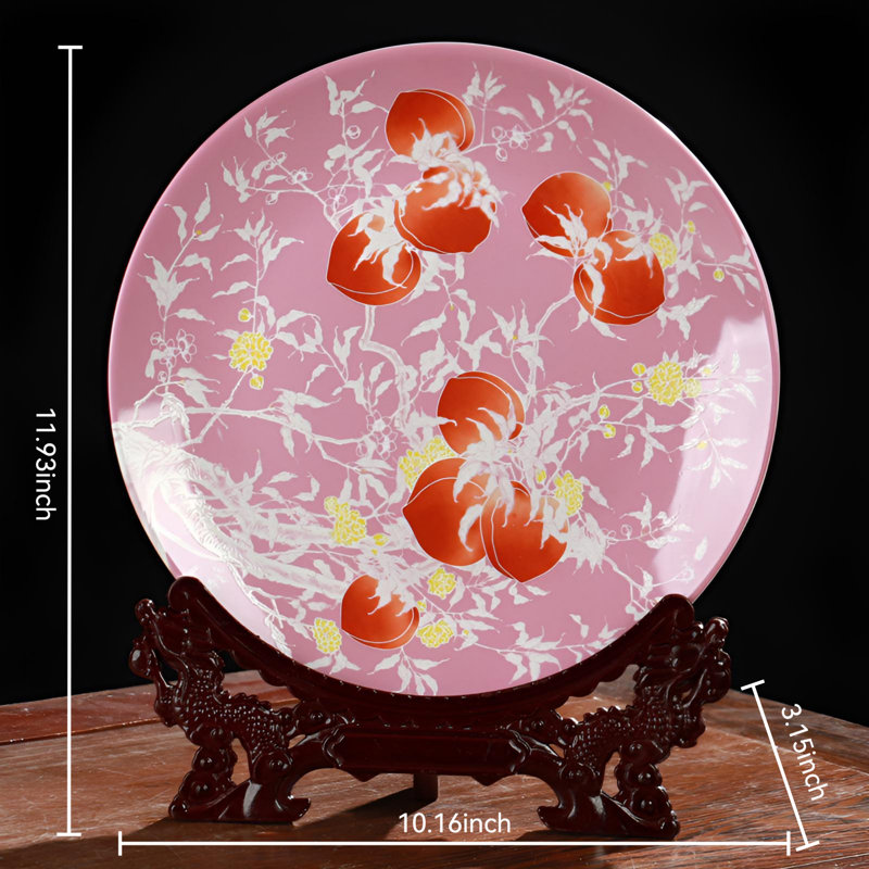 Exquisite Handcrafted Ceramic Display Dish