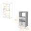 Support pour micro-ondes Pantry Cabinet